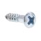 Prime-Line Wood Screw Oval Head Phillips Drive No. 6 X 5/8in Zinc Plated Steel 50PK 9204532 - alternate 1
